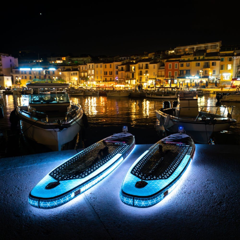 Aqua Marina Glow All Around ISUP With Ambient Light System And Safety Leash, 10FT [BT-24GL] (SAK48269)