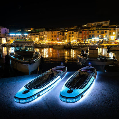 Aqua Marina Glow All Around ISUP With Ambient Light System And Safety Leash, 10FT [BT-24GL] (SAK48269)