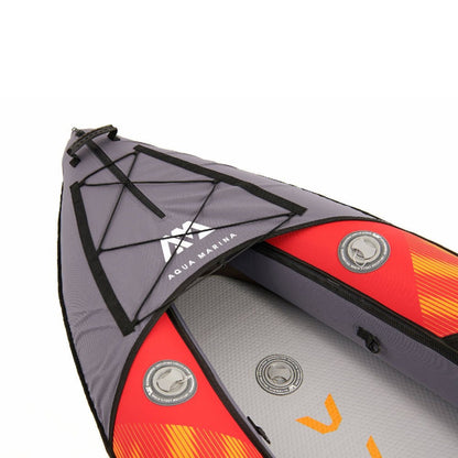 Aqua Marina Memba 330 1-Person Ultra Stiff Touring Kayak With Double Wall Fabric Floor, 10FT [ME-330] (SAK56789)