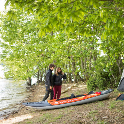 Aqua Marina Memba 390 Premium 2-Person Touring Kayak With DWF Deck And Paddles, 12FT [ME-390] (SAK17282)