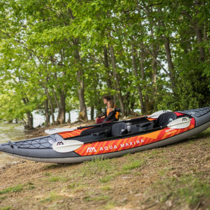 Aqua Marina Memba 390 Premium 2-Person Touring Kayak With DWF Deck And Paddles, 12FT [ME-390] (SAK17282)
