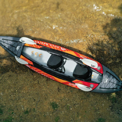 Aqua Marina Memba 390 Premium 2-Person Touring Kayak With DWF Deck And Paddles, 12FT [ME-390] (SAK17282)