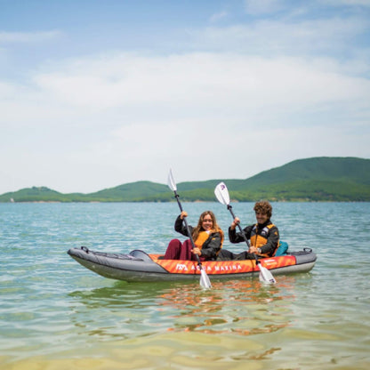 Aqua Marina Memba 390 Premium 2-Person Touring Kayak With DWF Deck And Paddles, 12FT [ME-390] (SAK17282)