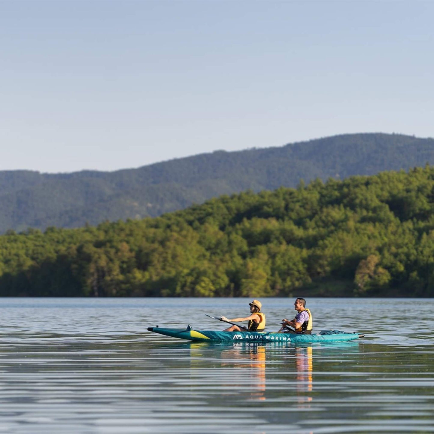Aqua Marina Steam 412 2-Person Premium Kayak With DWF Deck, 14FT [ST-412] (SAK57946)