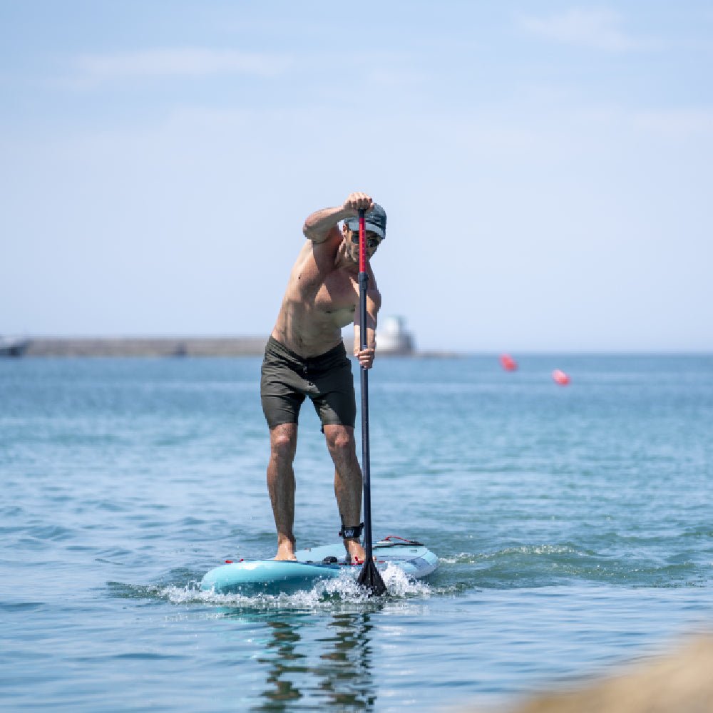 Aqua Marina Vapor All-Around SUP W/ Sand Ripple Grooved EVA Footpad, 10FT [BT-23VAP] (SAK60532)
