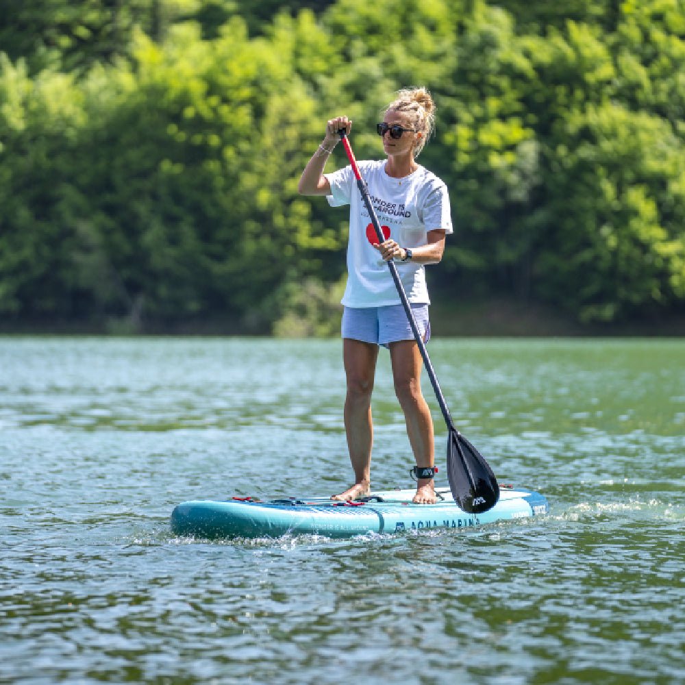 Aqua Marina Vapor All-Around SUP W/ Sand Ripple Grooved EVA Footpad, 10FT [BT-23VAP] (SAK60532)