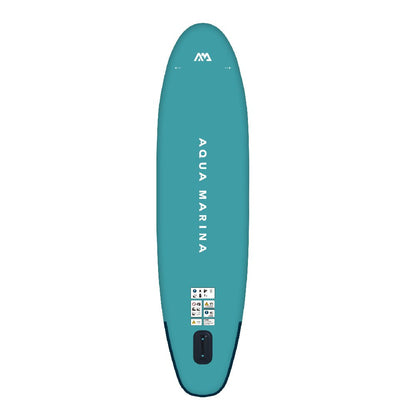 Aqua Marina Vapor All-Around SUP W/ Sand Ripple Grooved EVA Footpad, 10FT [BT-23VAP] (SAK60532)