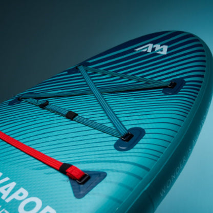 Aqua Marina Vapor All-Around SUP W/ Sand Ripple Grooved EVA Footpad, 10FT [BT-23VAP] (SAK60532)