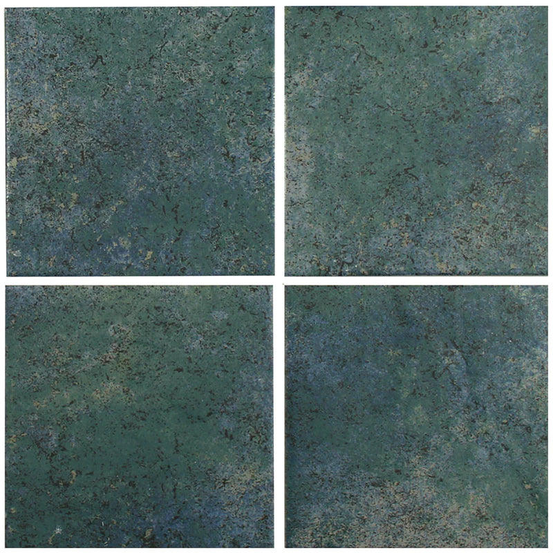 Aquatica Aquamarine Porcelain Pool Tile 6"x6" - Baltic II Collection