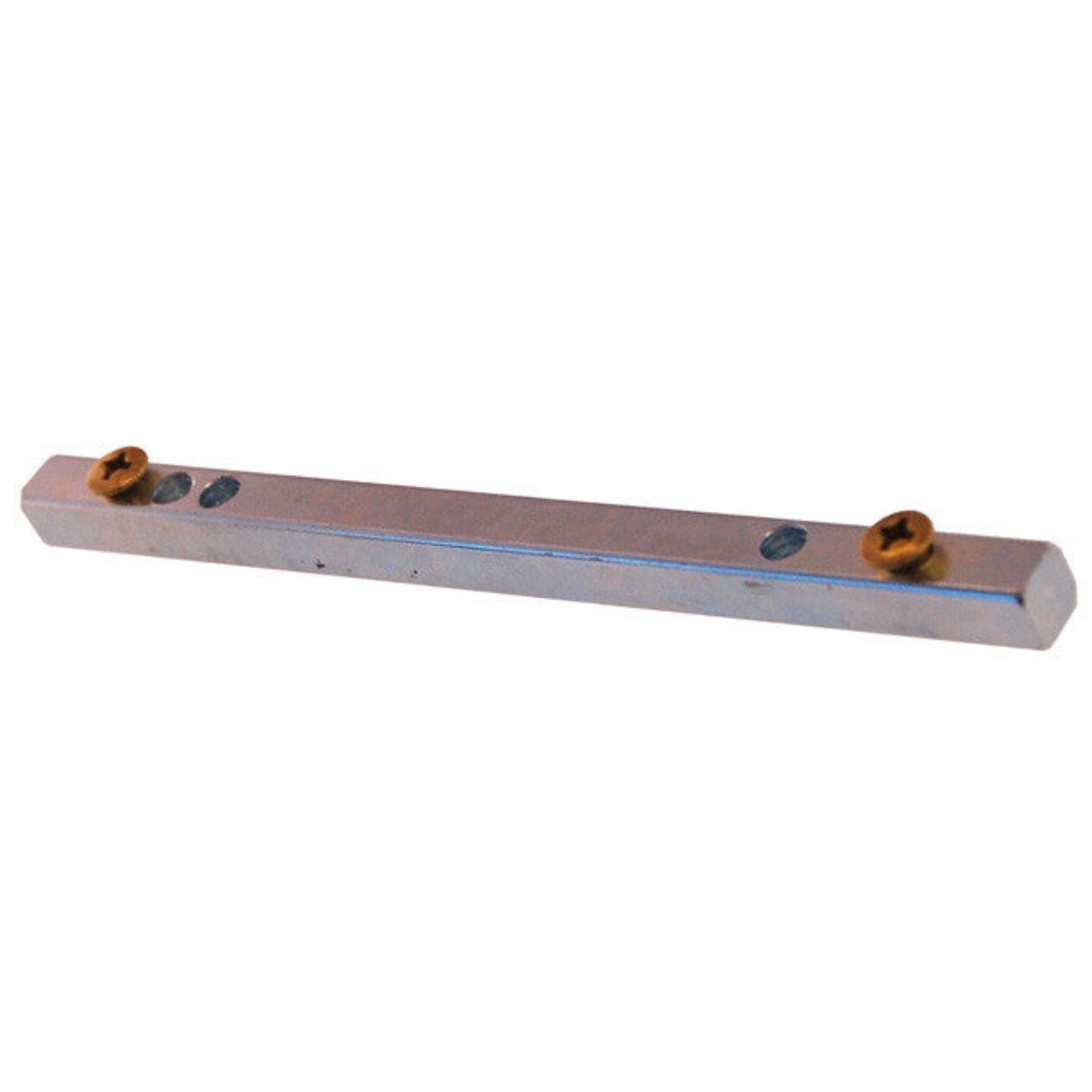 Spindle for Antique Door Knobs Zinc-Plated Steel with Brass Set-Screws 4-1/2" Length for Square Hole Doorknobs