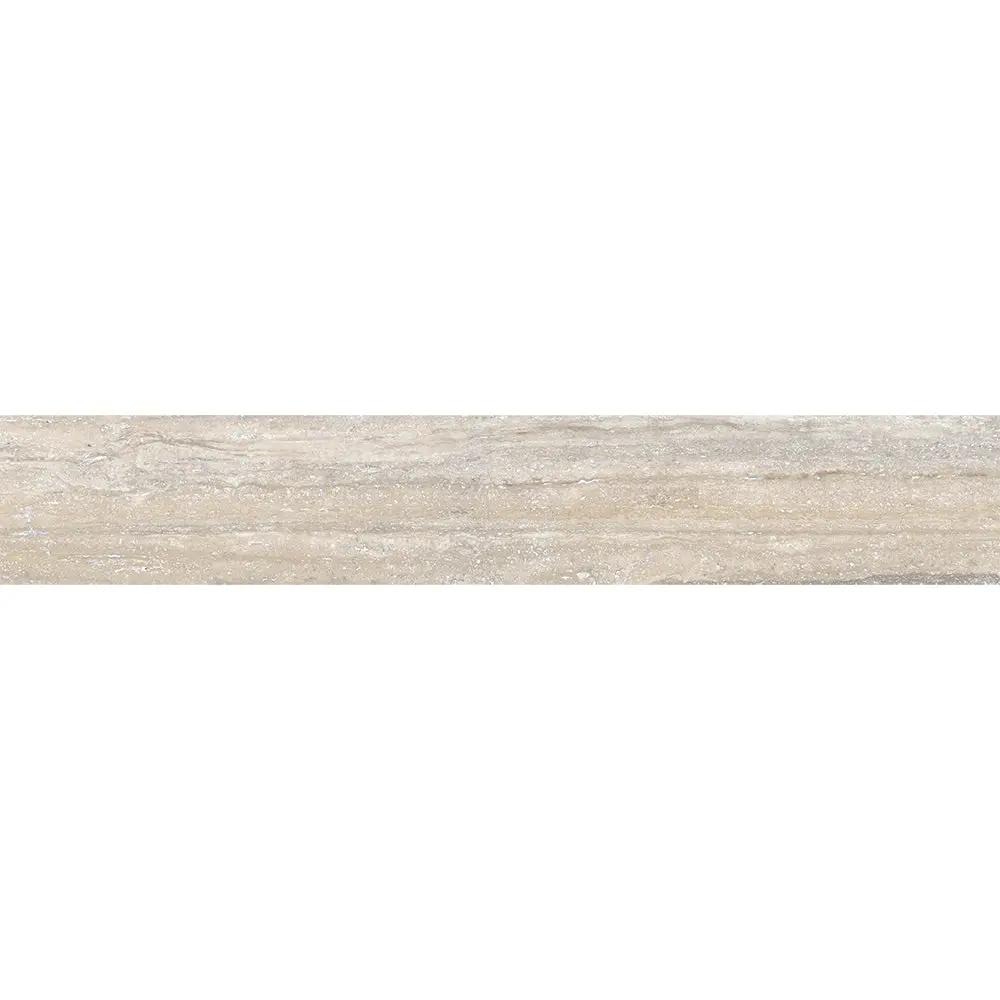 Argento Al Contro Matte Bullnose Porcelain Tiles 4x24