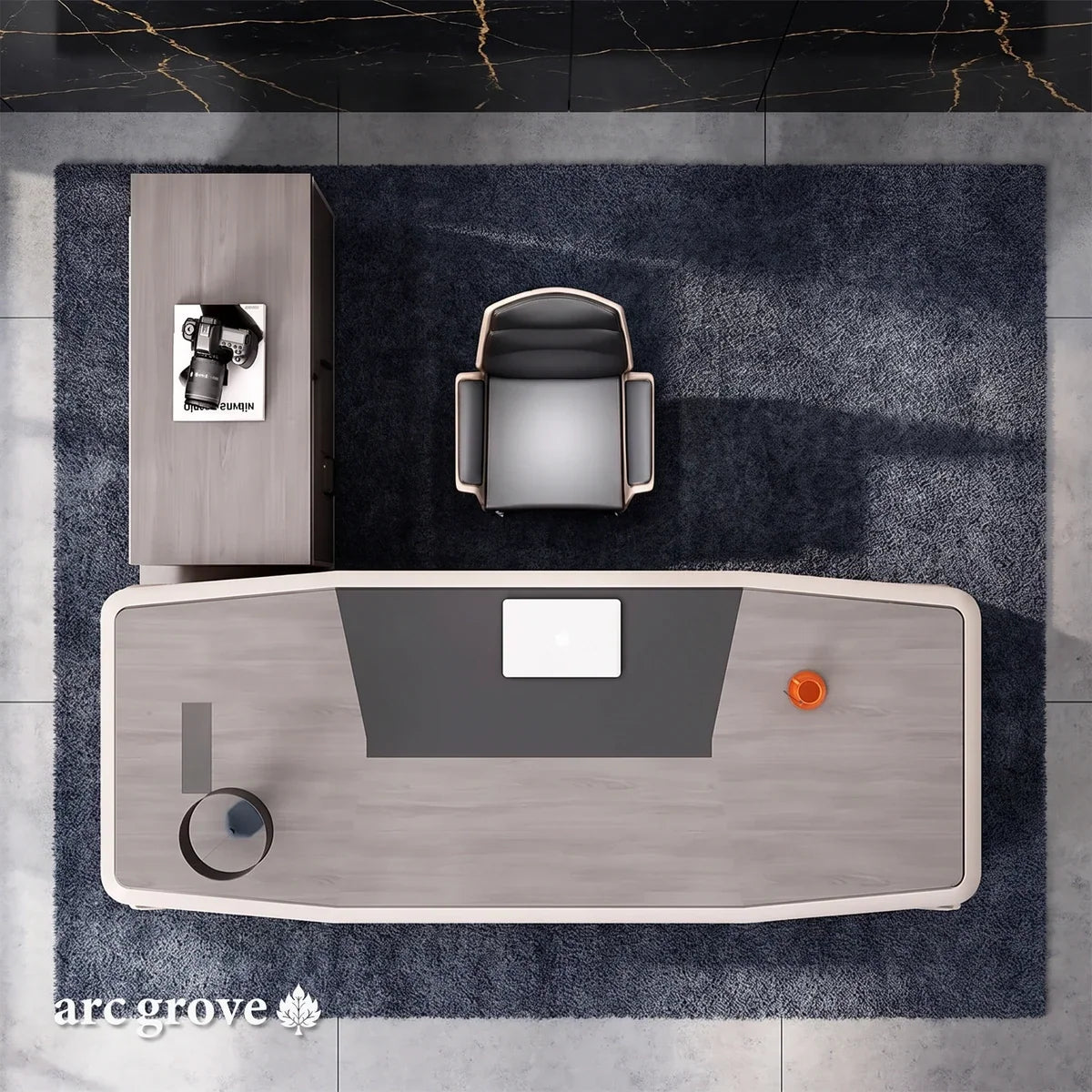 Wynn · Executive Desk w/ Mobile Storage