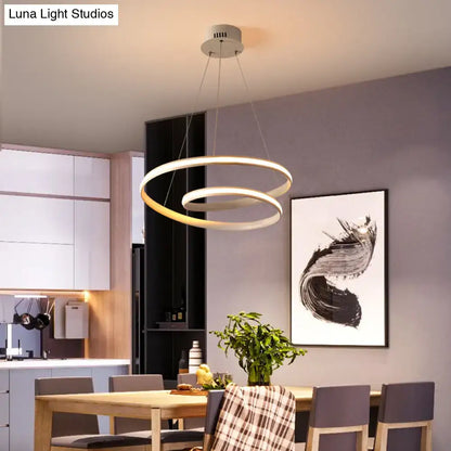 Art deco black & gold led suspension light fixture – dining room