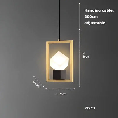 Art deco brass crystal led ceiling chandelier dining room pendant