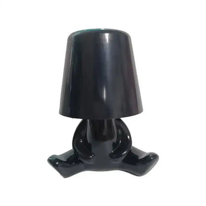 Articulated golden man table lamp for bedroom night light