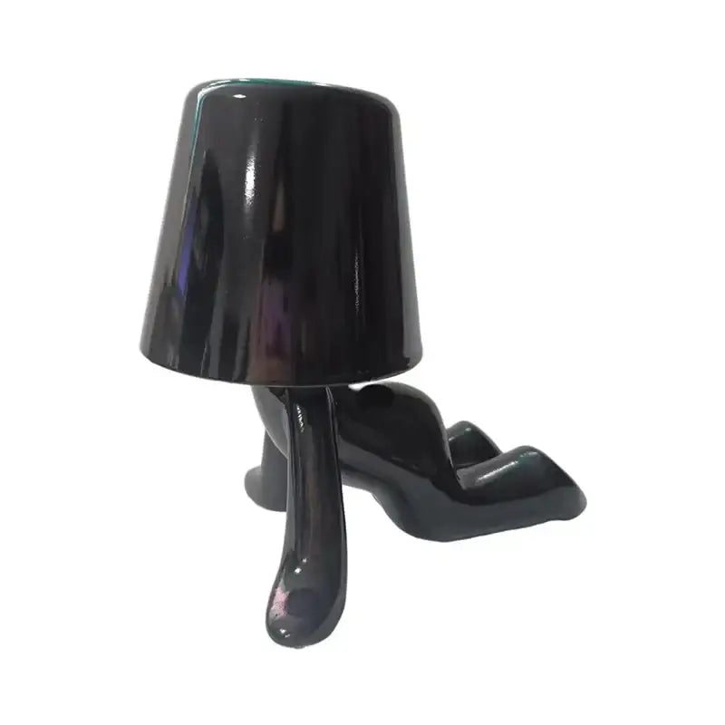 Articulated golden man table lamp for bedroom night light