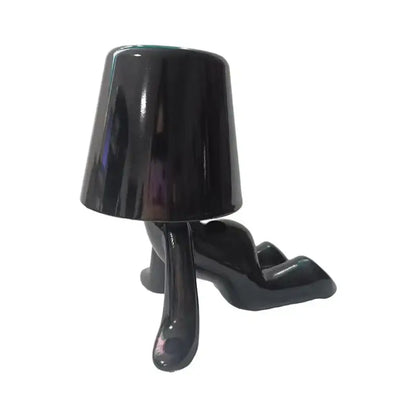 Articulated golden man table lamp for bedroom night light