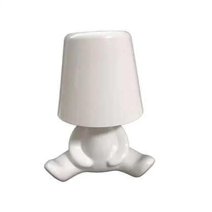 Articulated golden man table lamp for bedroom night light