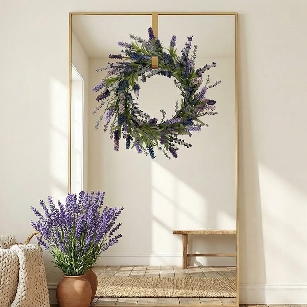 20" Lavender Wreath