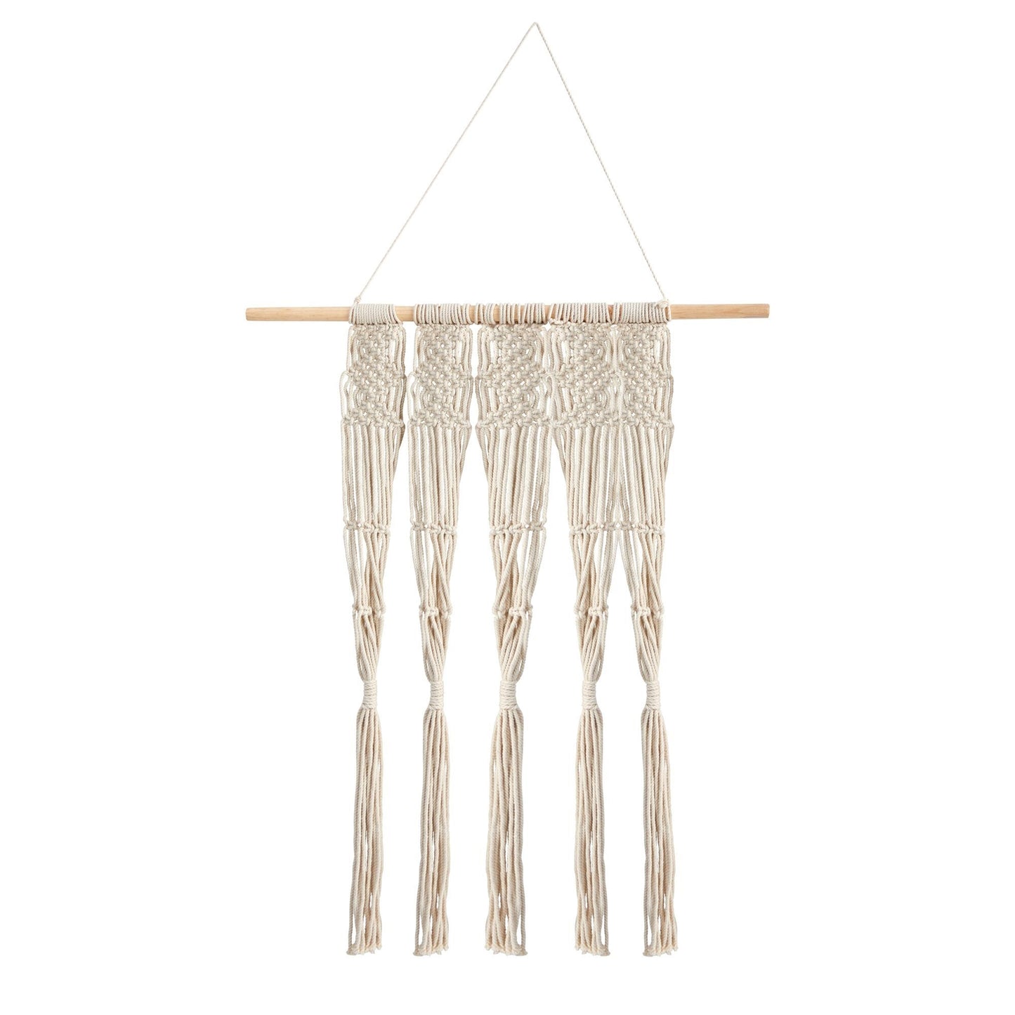 2.5’ x 2’ Hand Woven Macrame Wall Hanging Decor