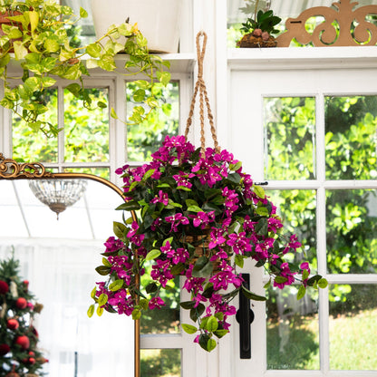 28” Bougainvillea Hanging Basket UV (Indoor/Outdoor)