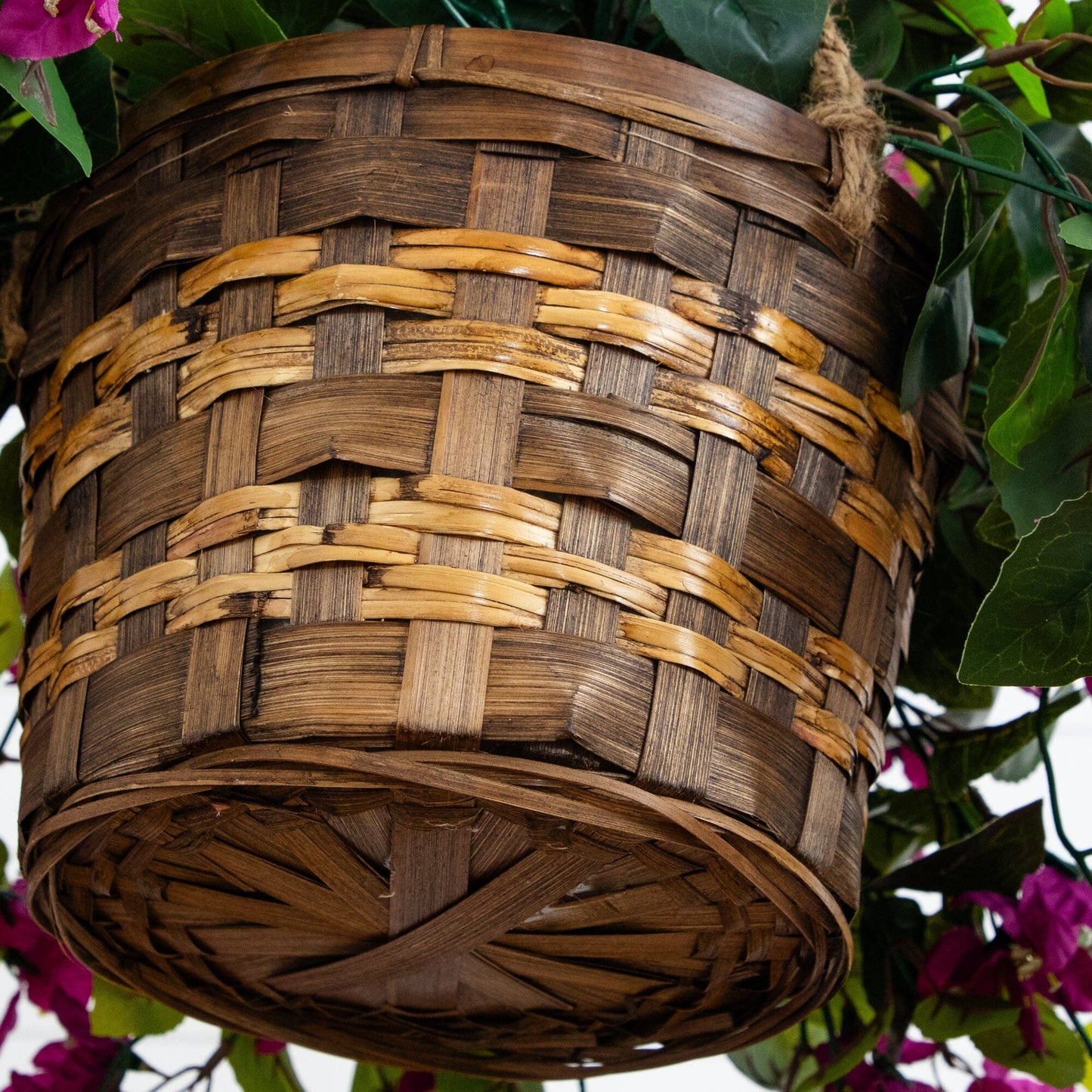 28” Bougainvillea Hanging Basket UV (Indoor/Outdoor)