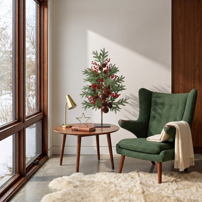 36” Pine & Berry Christmas Tree