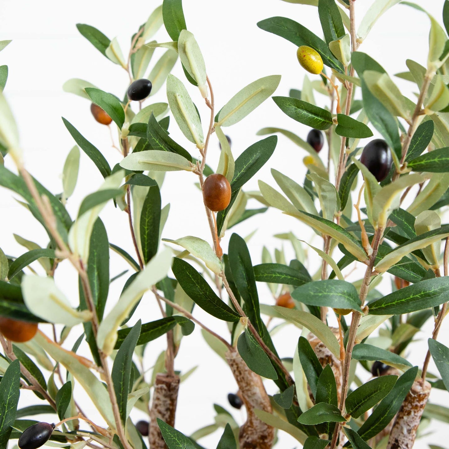3.5’ Artificial Olive Tree with Lush Design