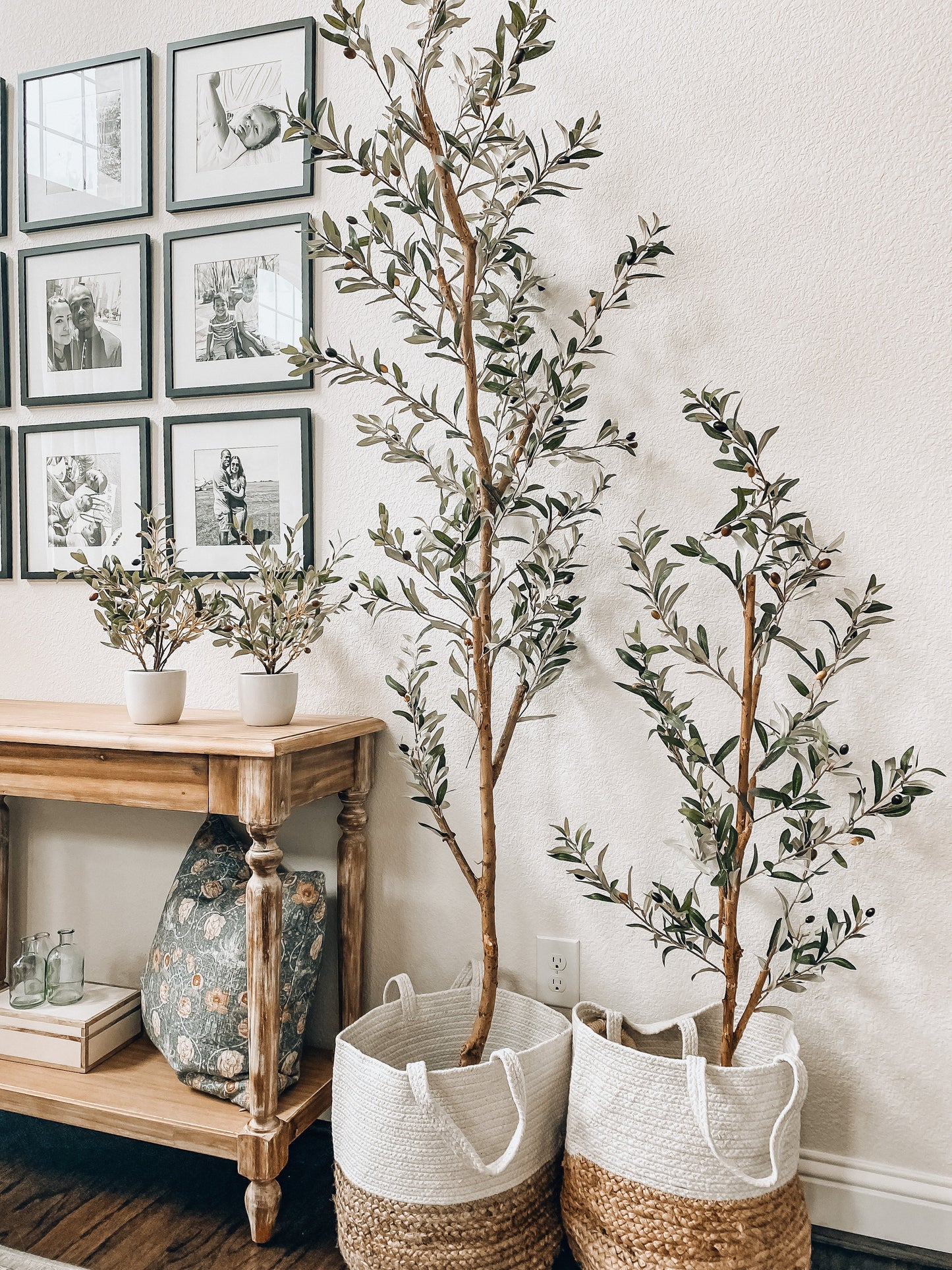 3.5’ Artificial Olive Tree with Sparse Design