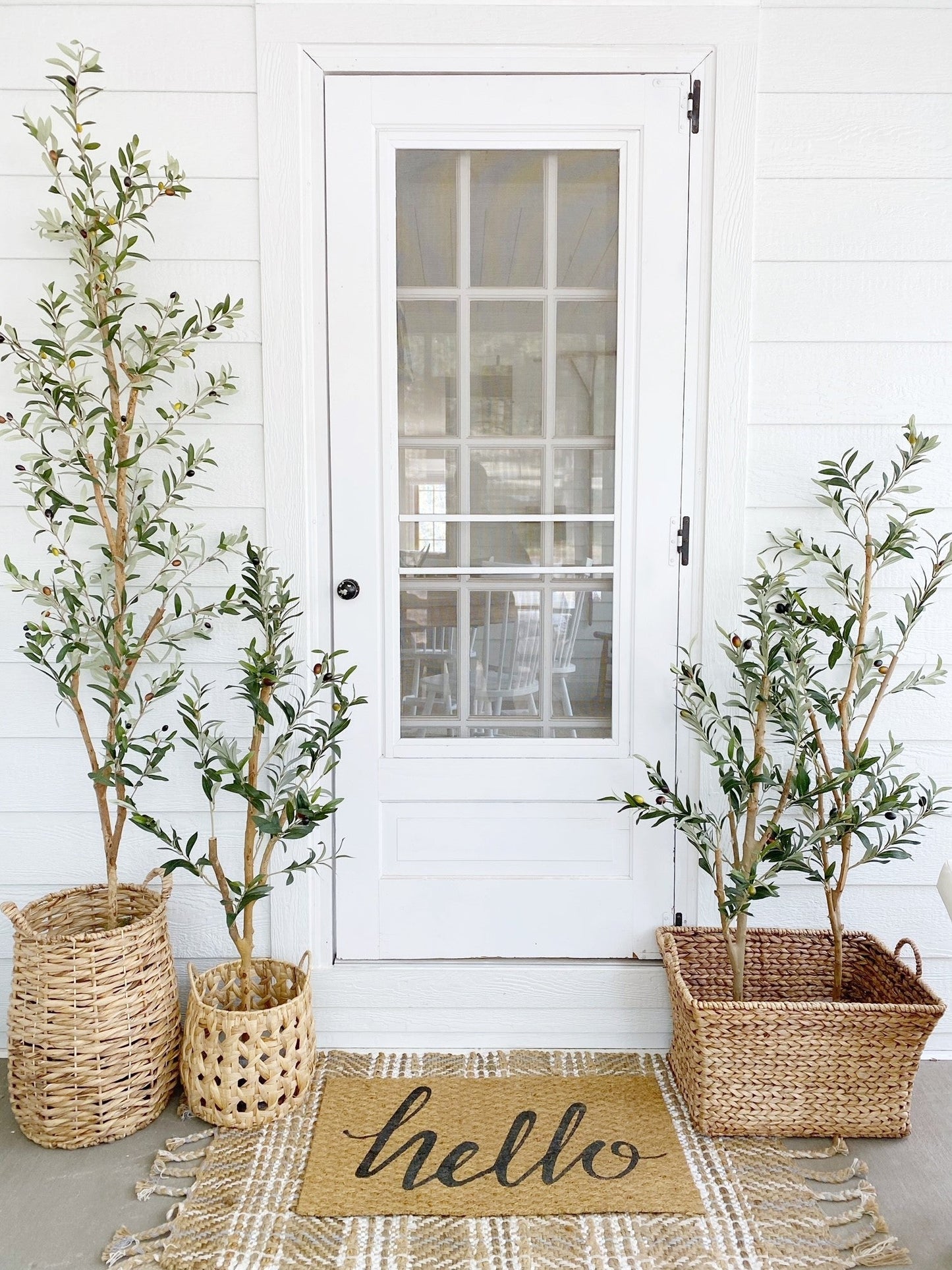 3.5’ Artificial Olive Tree with Sparse Design