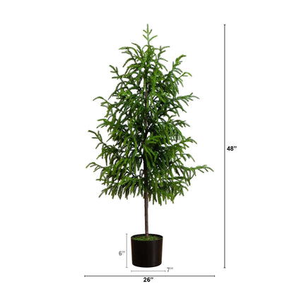 4' Artificial Norfolk Pine Tree