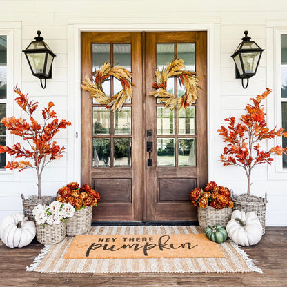 6’ Autumn Oak Artificial Fall Tree