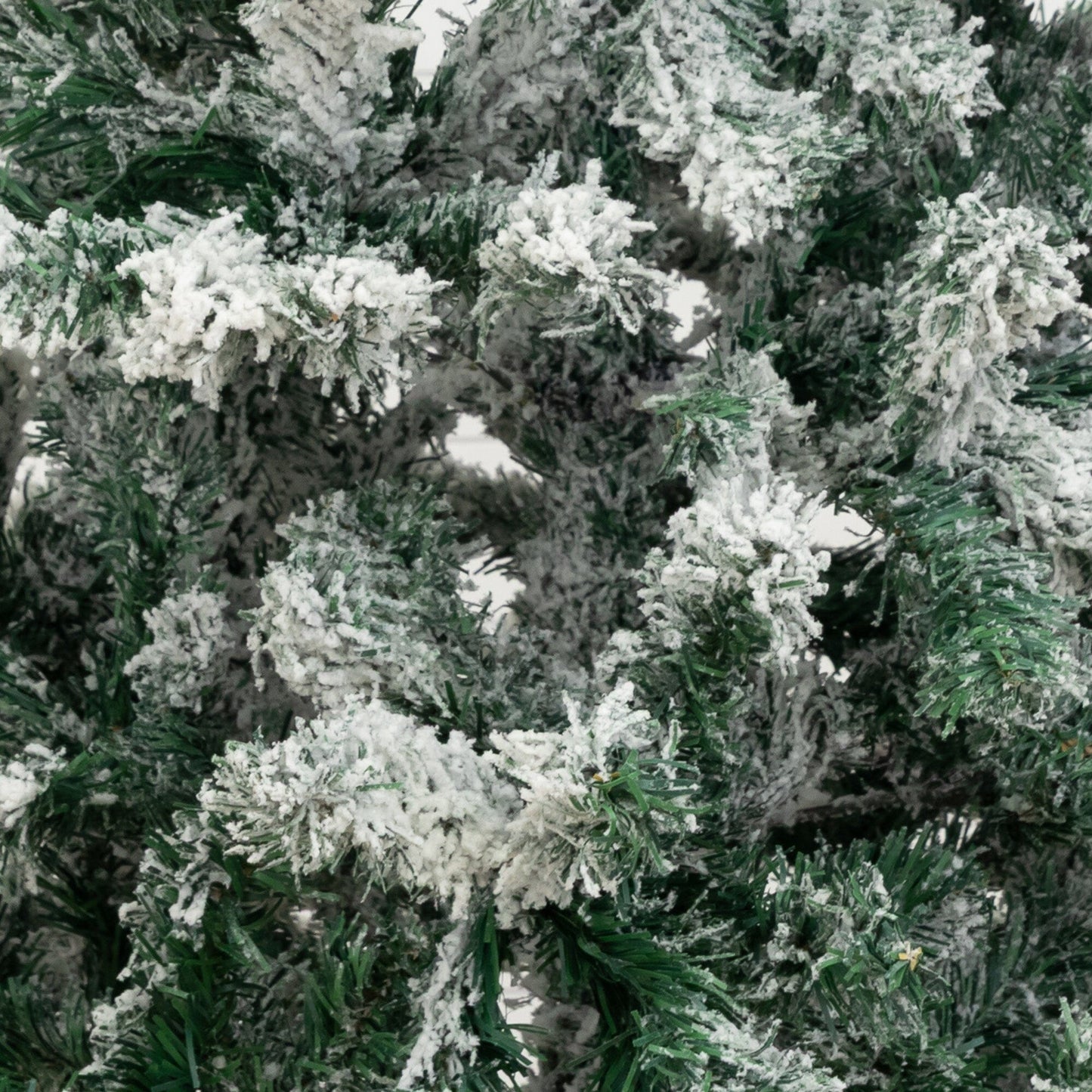 6' Flocked West Virginia Fir Artificial Christmas Tree