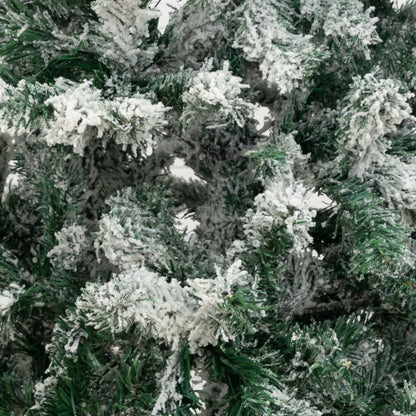 6' Flocked West Virginia Fir Artificial Christmas Tree
