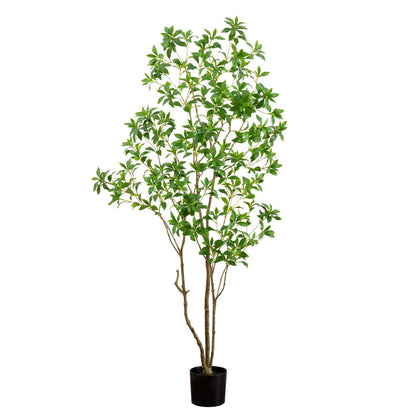 7’ Artificial Minimalist Japanese Pieris Tree
