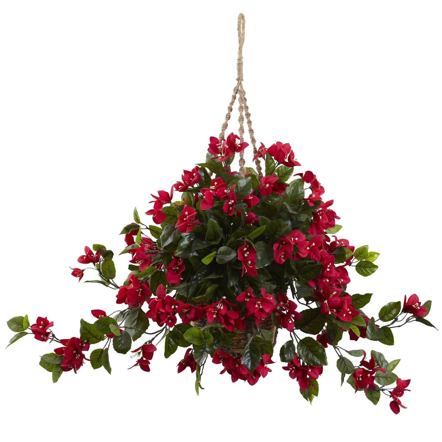 28” Bougainvillea Hanging Basket UV (Indoor/Outdoor)