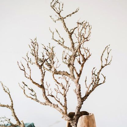 Artificial Dry Tree Branch Brown Stem