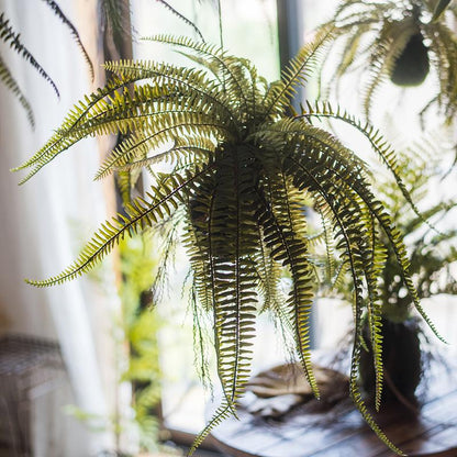 Artificial Plant Hanging Fern Plant Décoration