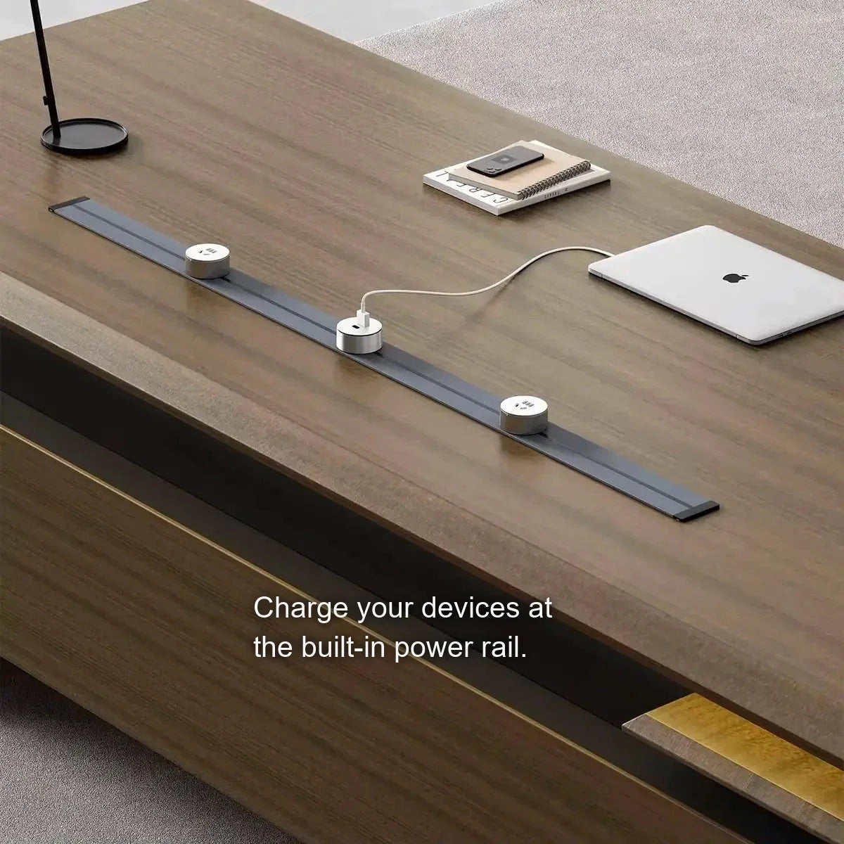 Aspen · Modern L-Shaped Executive Desk