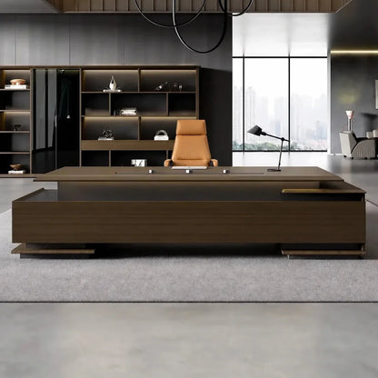 Aspen · Modern L-Shaped Executive Desk