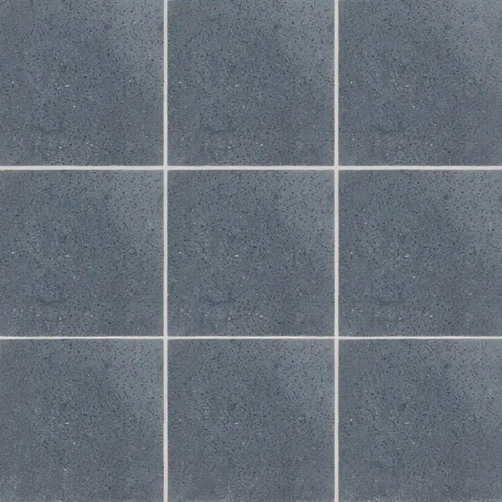 Asphalt Matte Terrazzo Tiles 8x8