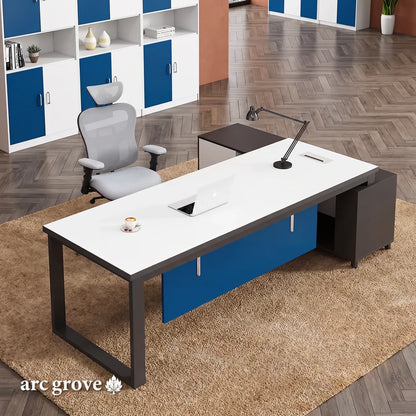 Astrea · Modern L-Shaped Executive Desk