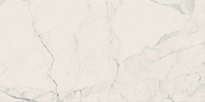 Veneer World Atelier Charme Chisel Veined Statuario Marble Look Porcelain Accent Tiles 24x48