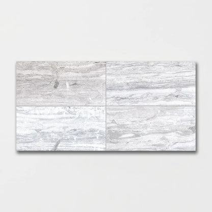 Atelier Grey Light Honed Marble Tiles 12x24