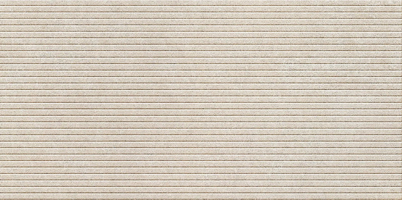 Veneer World Atelier Indiana Salem Groove Large Buff Select Limestone Look Porcelain Accent Tiles 12x24