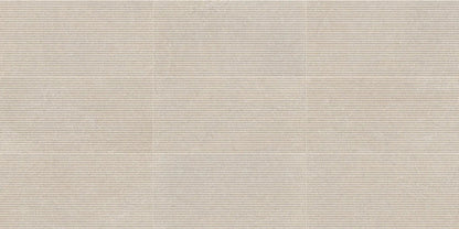 Veneer World Atelier Indiana Salem Groove Large Buff Select Limestone Look Porcelain Accent Tiles 12x24