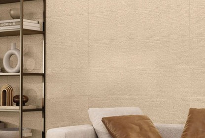 Veneer World Atelier Mood Dune Combed Limestone Look Porcelain Accent Tiles 12x24