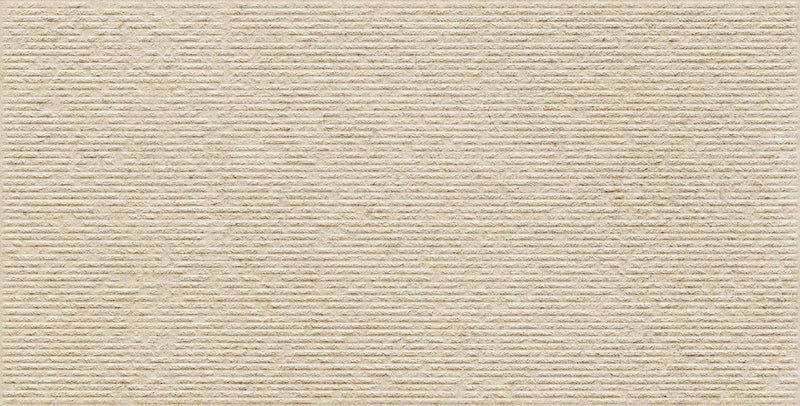 Veneer World Atelier Mood Sand Combed Limestone Look Porcelain Accent Tiles 12x24