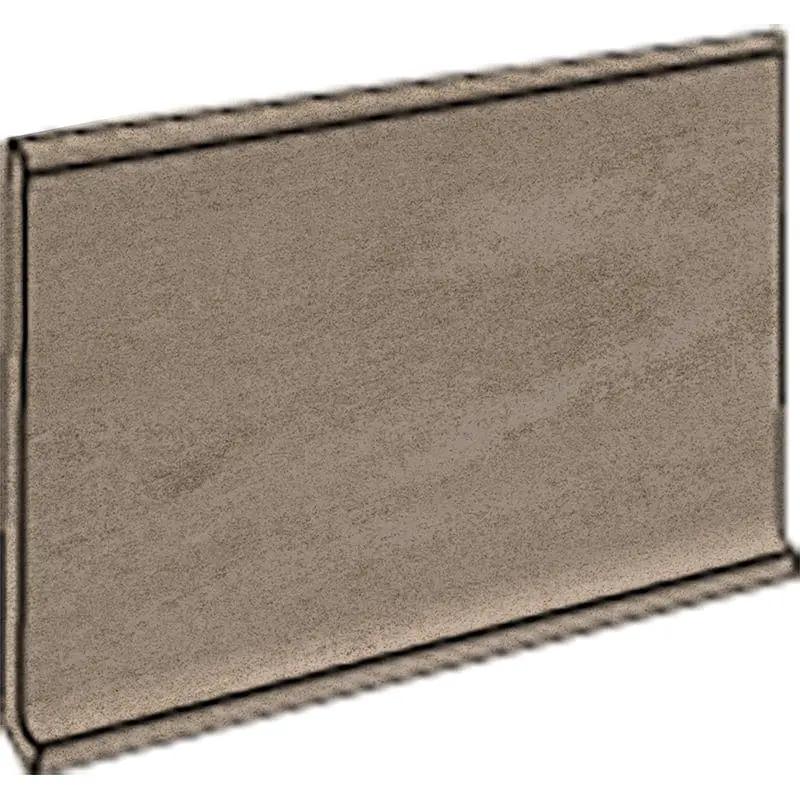 Atelier Toupe Honed Cove Base Concrete Look Porcelain Moldings 6x12