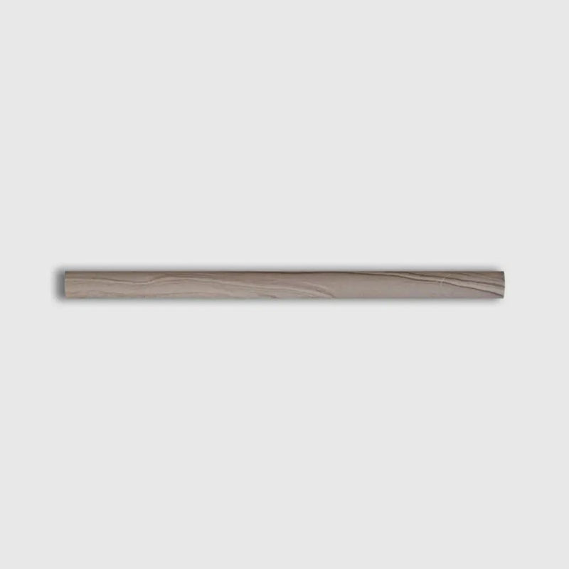 Athens Grey Dark Honed Bullnose Marble Moldings 3/4x12